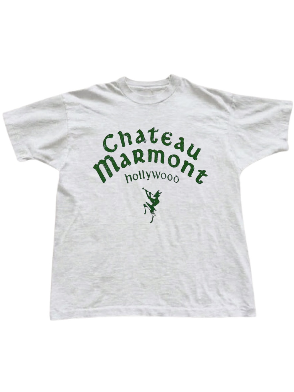 Gildan Chateau Marmont Hollywood White Graphic T-Shirt